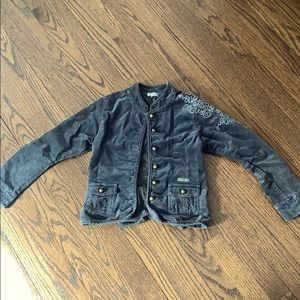 Velvet girls jacket